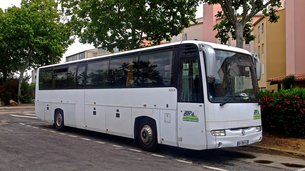 Dieser Renault Iliade war am 3. Juni 2013 auf einem Busparklplatz in S�dfrankreich abgestellt.