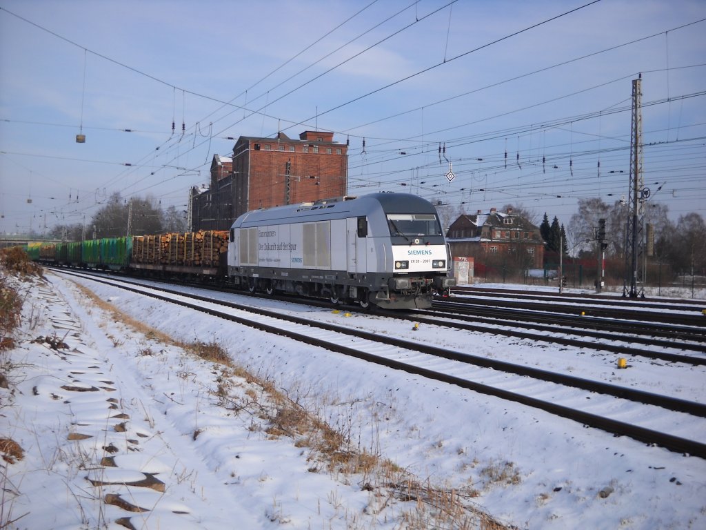ER20-2007 f�hrt am 16.2.2011 durch Bad kleinen.