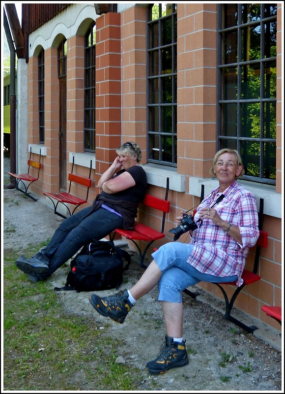 Getrennte Oma-Bnke. Chaulin, 27.05.2012 (Hans)