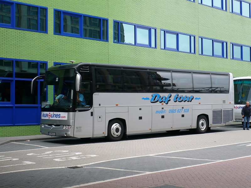 Irisbus Iveco Domino Bus aus Kosice ,Slowakie. Roterdam 04-08-2010.