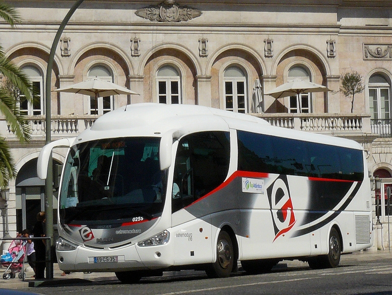 MAN Irizar Reisebus. Lissabon, Portugal 30-08-2010.