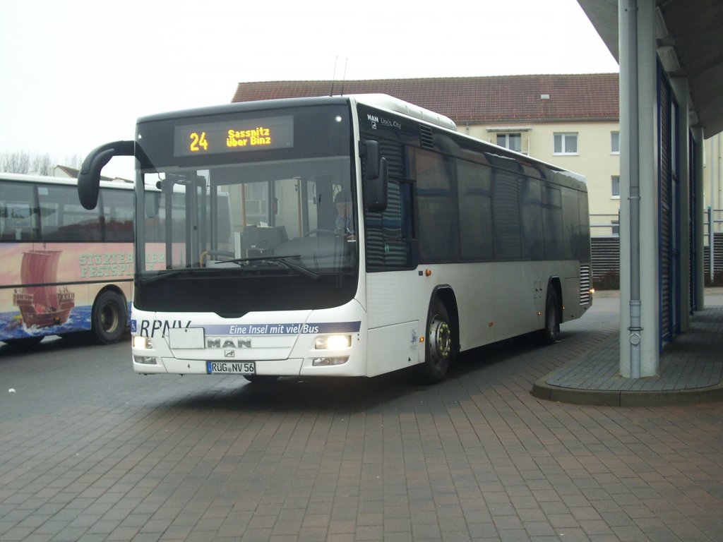 MAN Lion's City LE  der RPNV in Bergen.