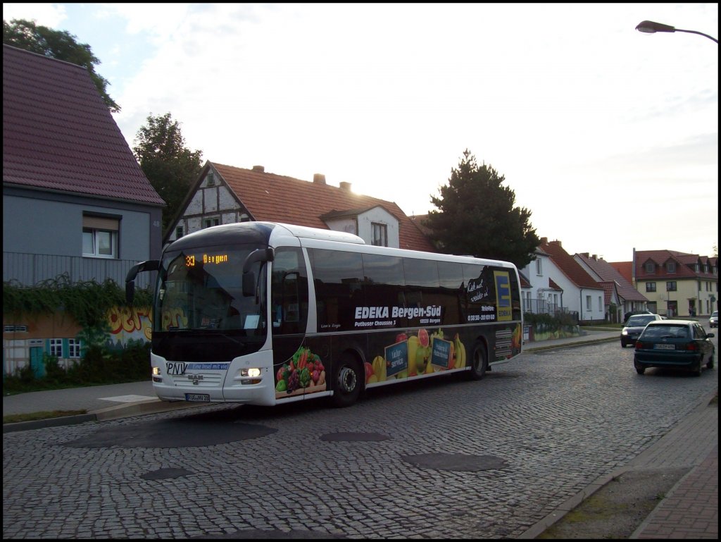 MAN Lion's Regio der RPNV in Bergen.