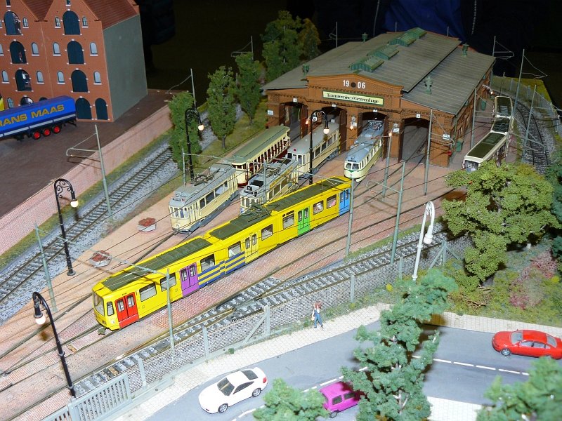 Modellbahn Modellbahnausstellung RAIL in Houten, Niederlande 13-03-2010.