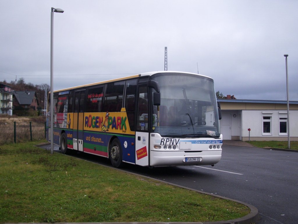 Neoplan Euroliner der RPNV in Sassnitz.