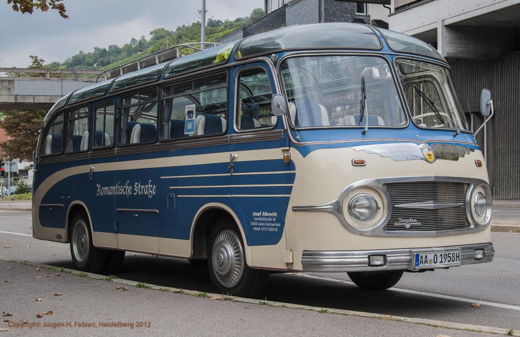 Neoplan NH 6/7 von 1958 in Esslingen/Neckar am 1.9.2012
