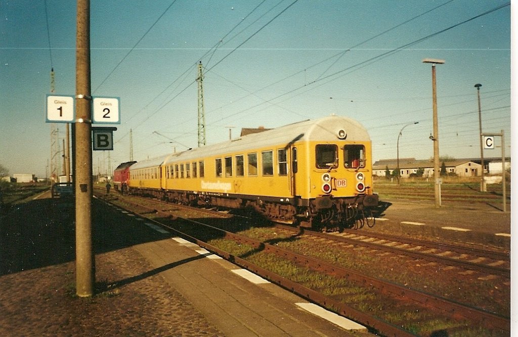 Oberbaumezug in Bergen/Rgen.