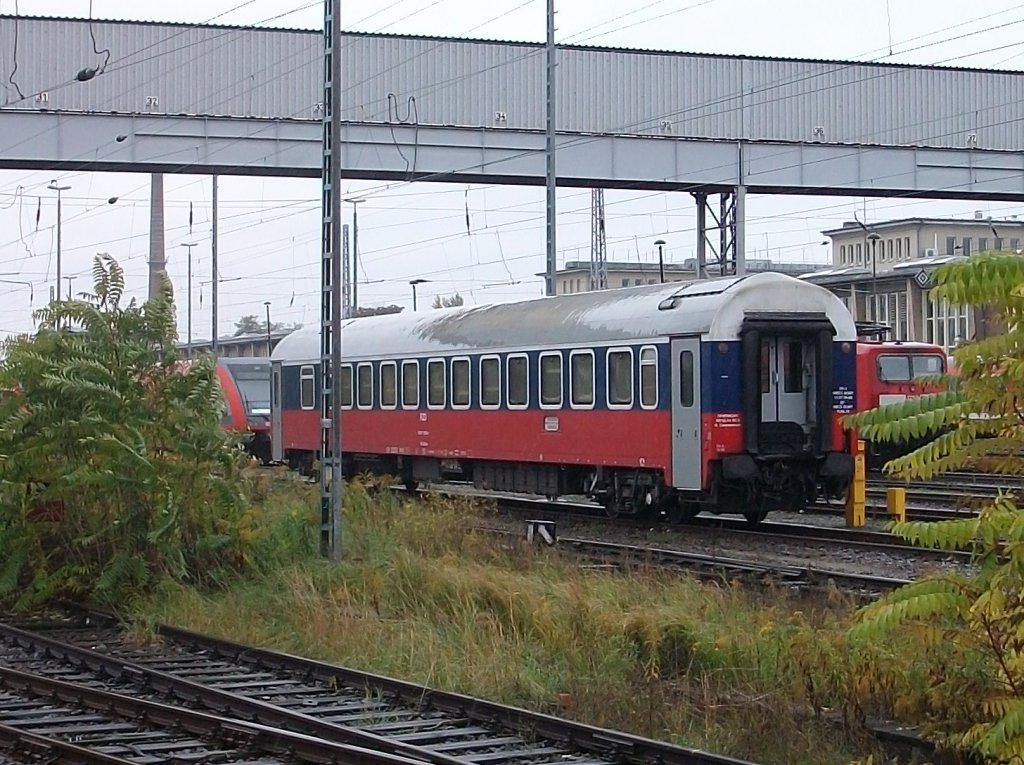 Russischer Schlafwagen am 16.Oktober 2010 in Berlin Lichtenberg.