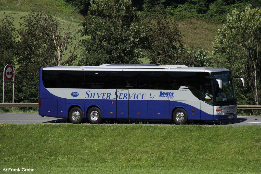Silver Service Leger Hollidays (GB) Setra S 416 GT-HD, fotografiert bei Hopfgarten (W�rgl) am 07.06.2011