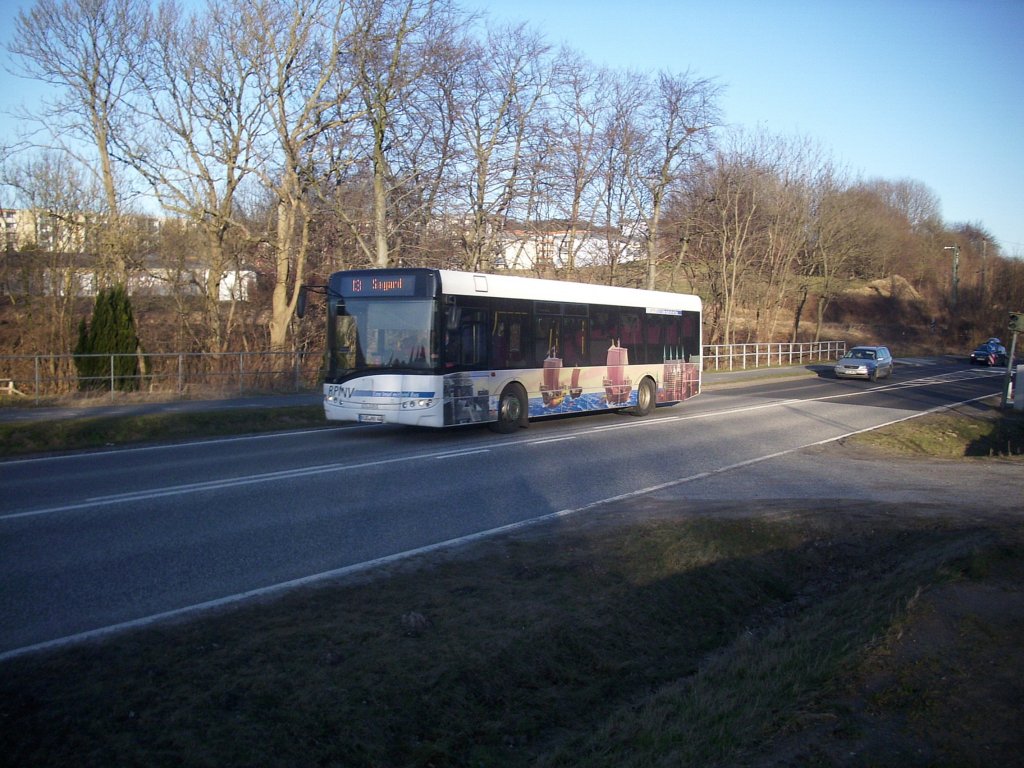 Solaris Urbino 12 der RPNV in Sassnitz. 

