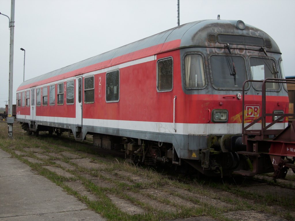 Steuerwagen am 22.April 2009 in der Einsatzstelle Mukran.