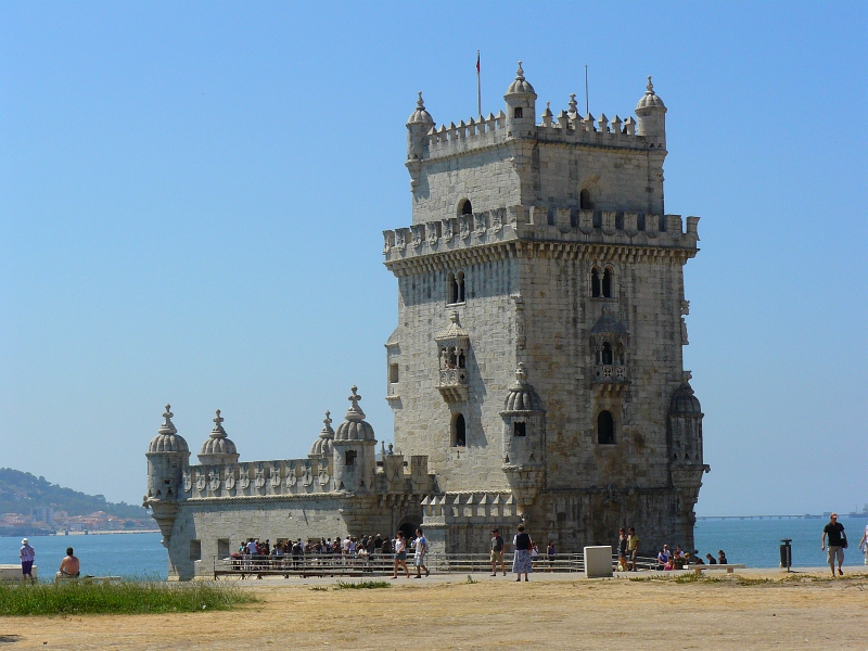 Torre de Belem, Lissabon 29-08-2010.
