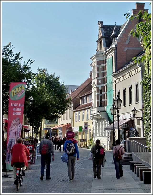 Touristen in Waren an der Mritz. 24.09.2012 (Jeanny)