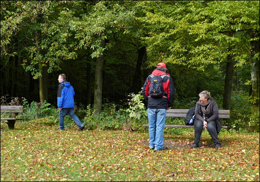 Und tschs... Armin macht sich auf den Weg ins Lavaux. 14.10.2012 (Jeanny)