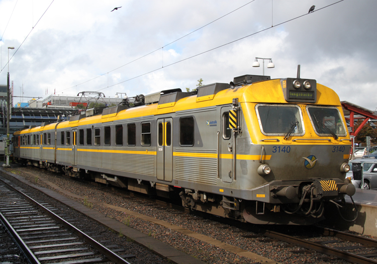 Vsttrafik(3140) abgestellt im Bahnhof Gteborg(10.08.2011)