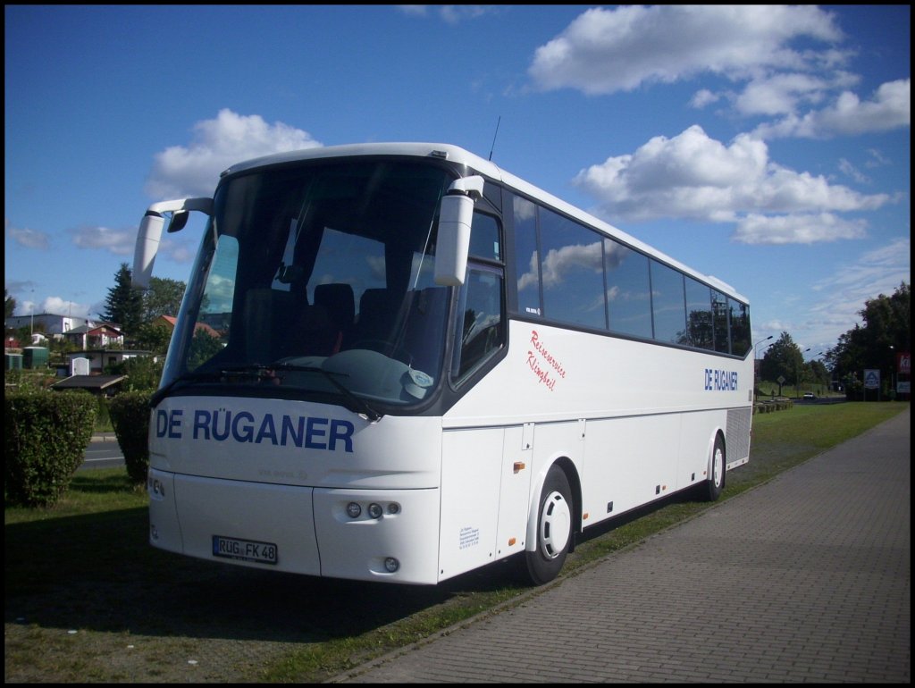 VDL Bova Futura von De R�ganer aus Deutschland in Sassnitz.