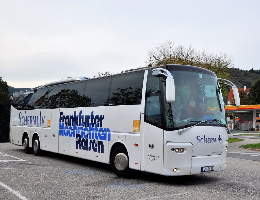 VDL BOVA der Gebr. SCHERMULY aus Deutschland am 29.9.2012 in Krems an der Donau.