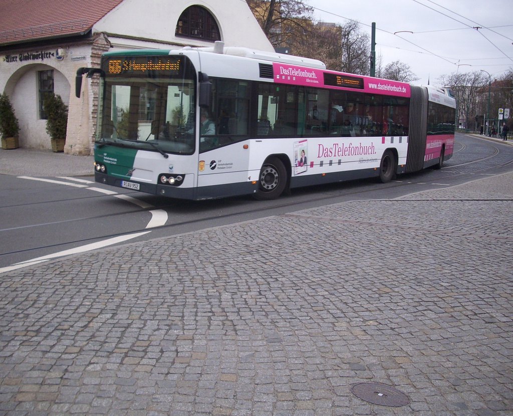 Volvo 7700 der ViP in Potsdam.

