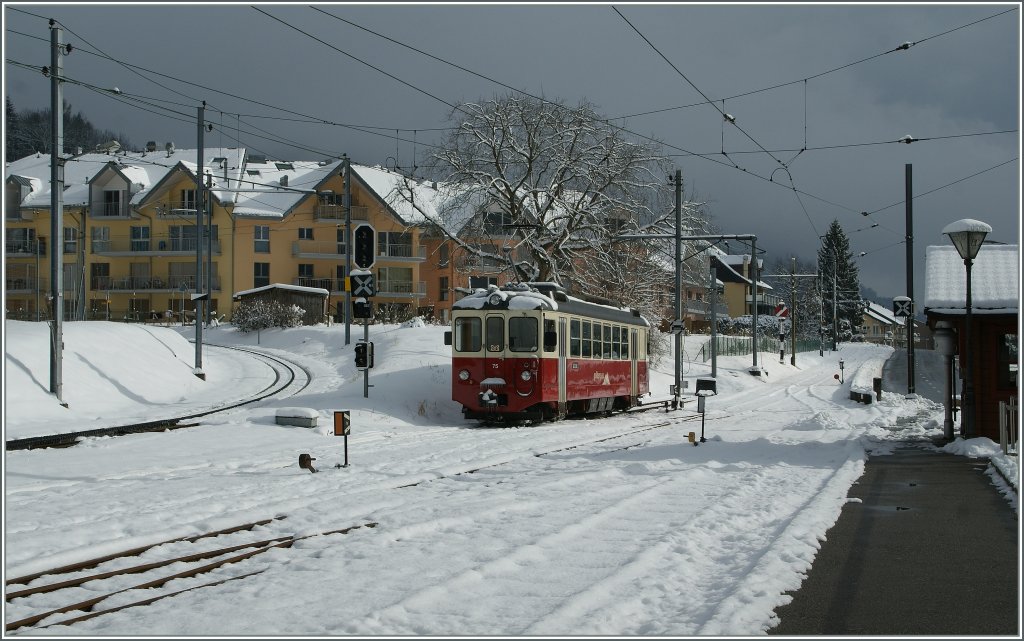 Winterstimmung in Blonay.
7. Feb. 2013