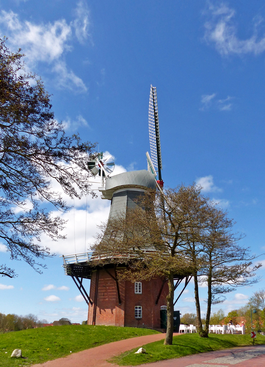 . Die grne Mhle in Greetsiel, ein wahres Schlemmerparadies. 01.05.2016 (Jeanny)