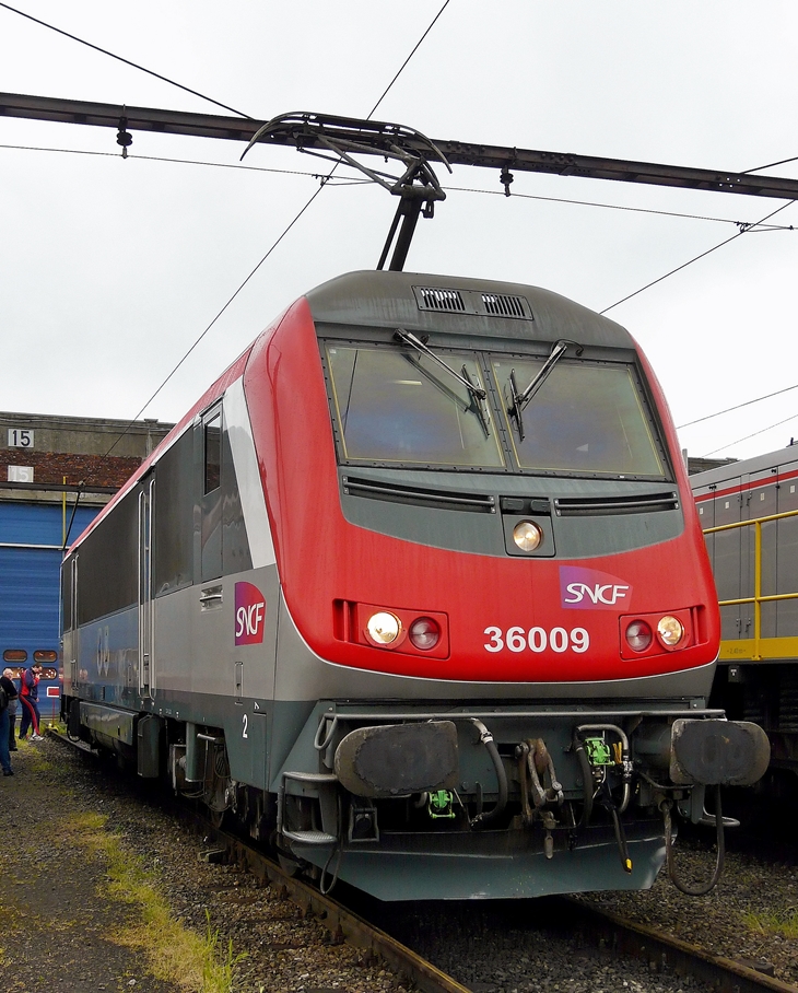 . Die SNCF Astride BB 36009 war am Tag der offenen T�r im BW (Atelier) Kinkempois zu Gast und konnte dort abegelichtet werden. 18.05.2008 (Jeanny) 