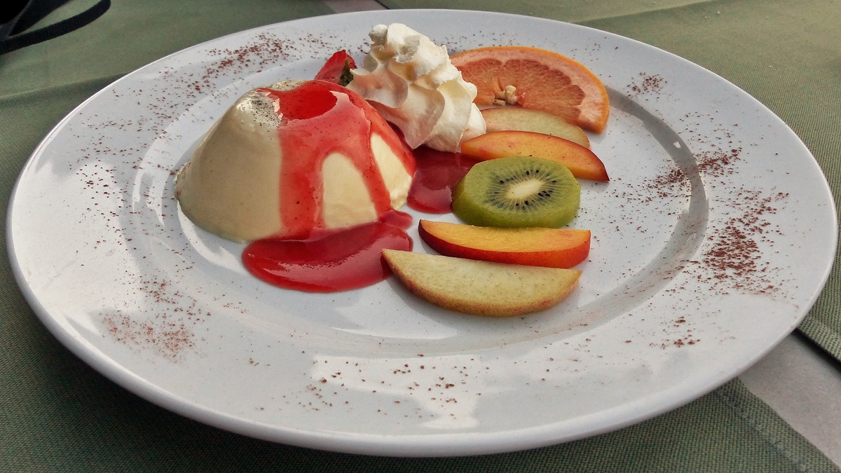 . Panna cotta - Ein Hochgenuss. Zrich, 05.06.2015 (Jeanny)