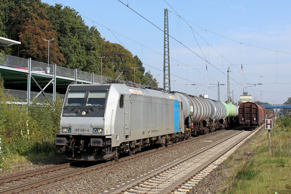 185 681-4  kesselt  am 23.09.2020 durch Tostedt.