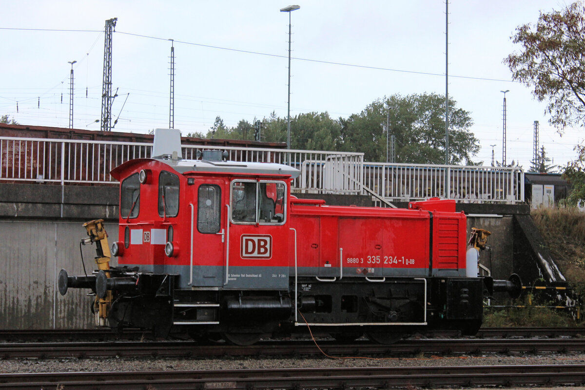 335 234-1 hat Wochenendruhe. Seevetal - Maschen Rbf am 17.09.2022,  Tag der Schiene .