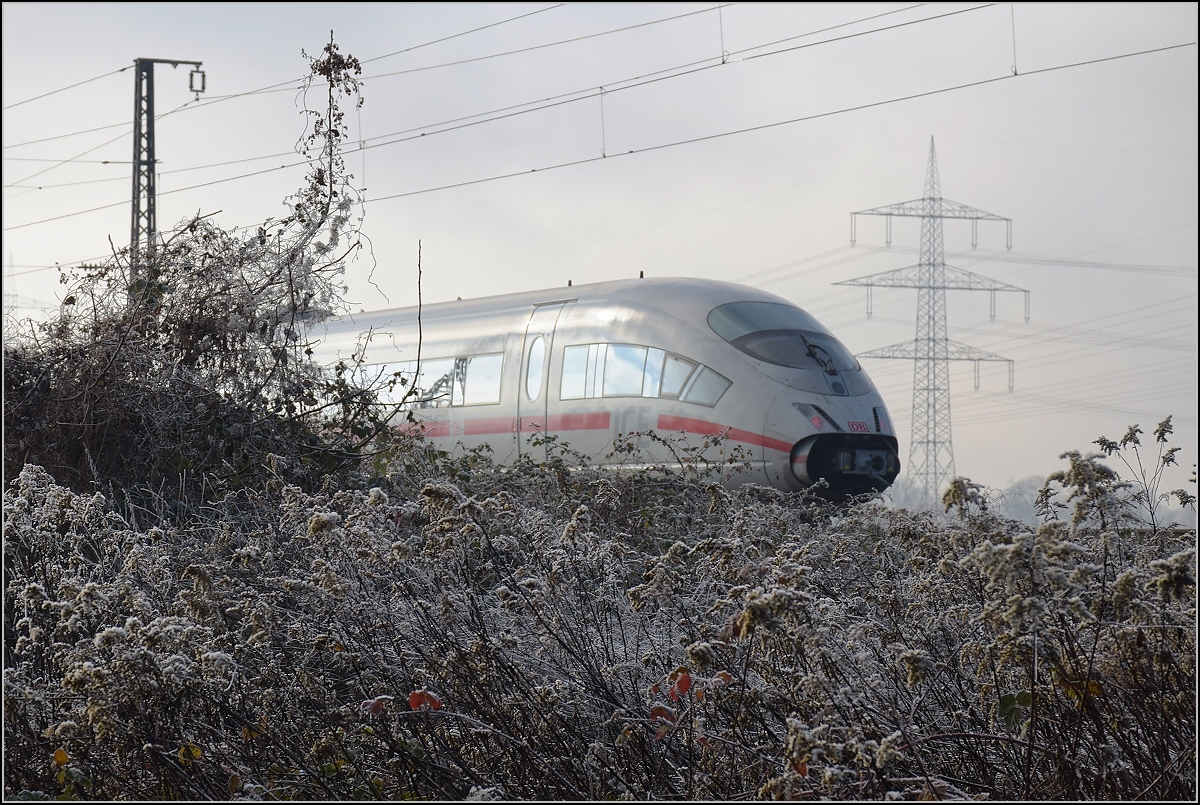 403 031  Westerland  auf dem Weg nach Basel. Schliengen, Dezember 2018.