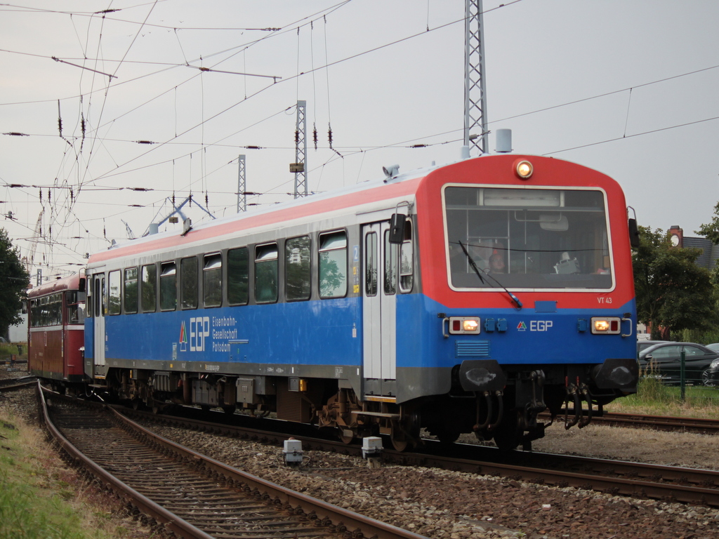 626 043-0+798 610-2 als Sonderzug von Wittenberge nach Warnemnde bei der Einfahrt in Warnemnde.10.08.2013 