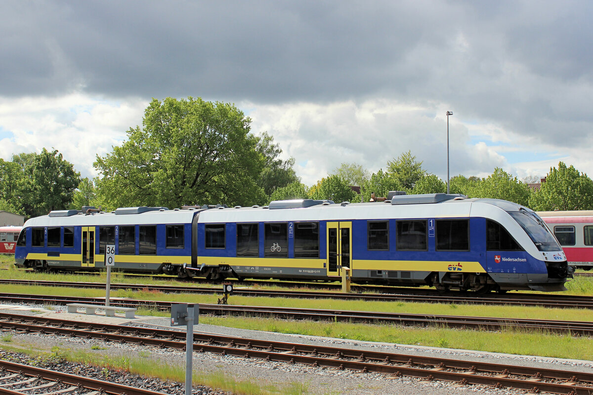 648 699-6 am 23.05.2021 in Bremervörde (EVB Betriebshof).