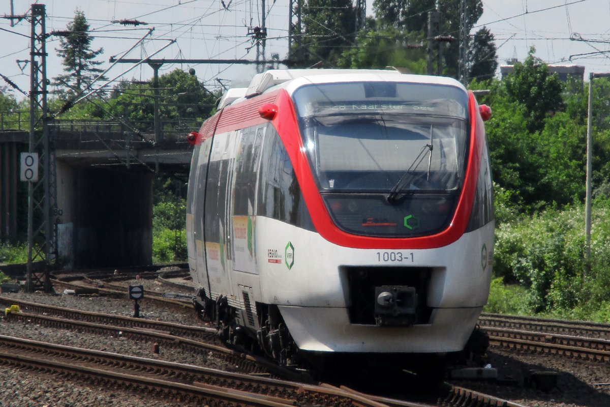 Am 22 Mai 2017 verlässt 1003 Neuss.