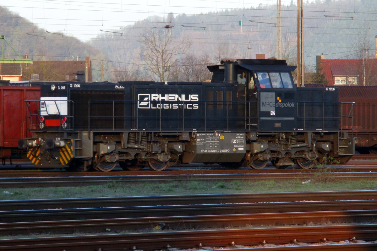 Am 28 März 2017 steht Rhenus 47 in Dillingen.