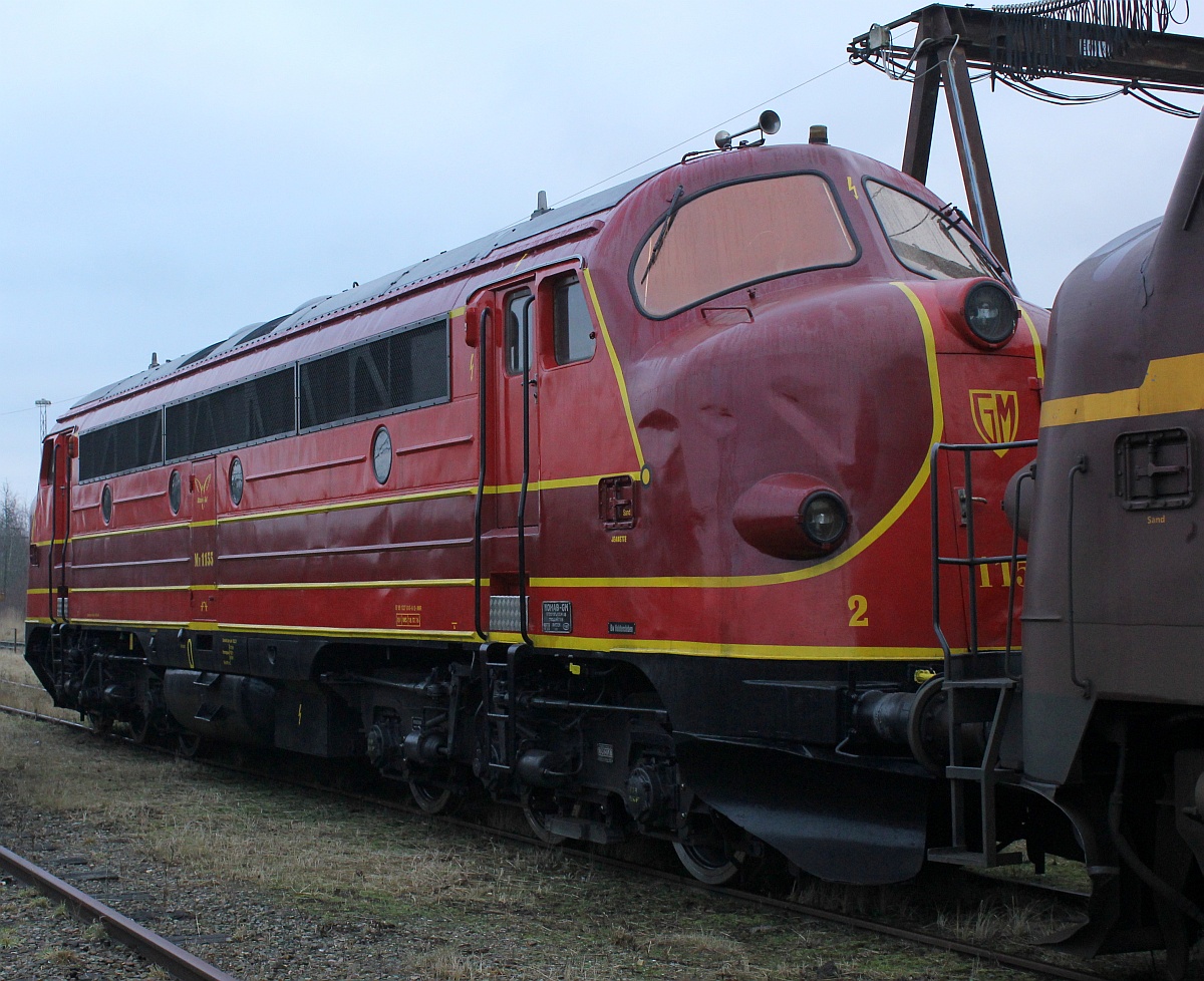 AMR MY 1155 oder 1227 010-6  Jeanette  mit frischer Revision(REV/BRS/18.12.16, Bw Haldensleben) wird von der CFL Cargo zur Zeit als Verstärkerlok/Booster für den Zementzug genutzt. 