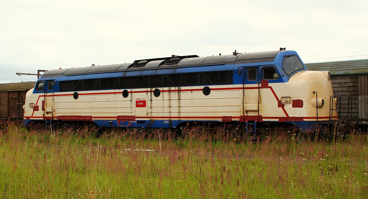 Aus dem Archiv: So sah die Contec Litra MY 1146 im Jahre 2012 noch aus bevor sie eine neue HU sowie Neulack in den Farben der CFL Cargo bekam. Padborg 21.07.2012(üaVinG)