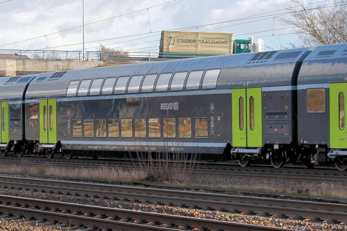 Bombardier Twindexx - Mittelwagen für DB Regio - Nord. Tostedt den 23.12.2015