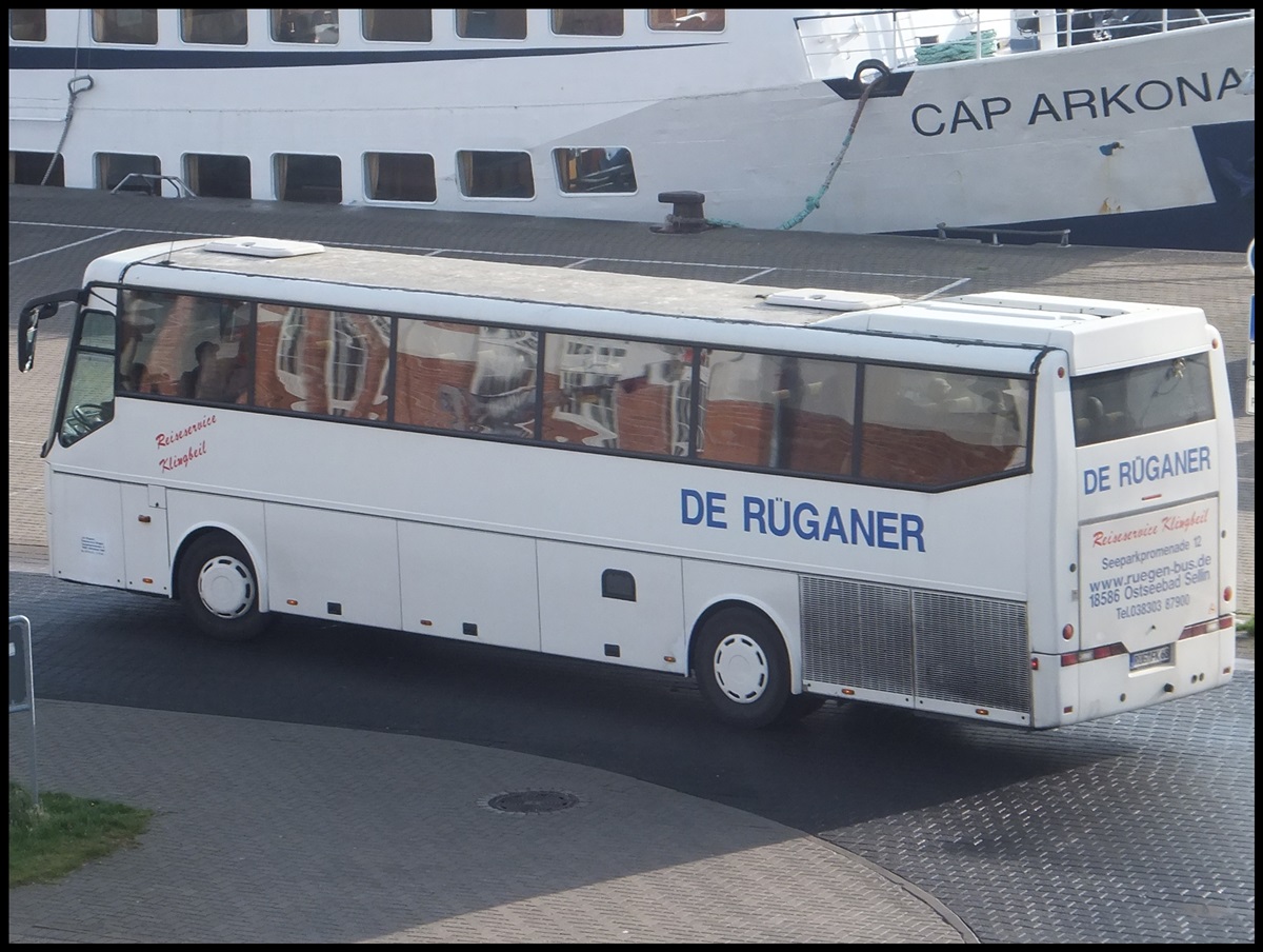 Bova Futura von De R�ganer aus Deutschland im Stadthafen Sassnitz.