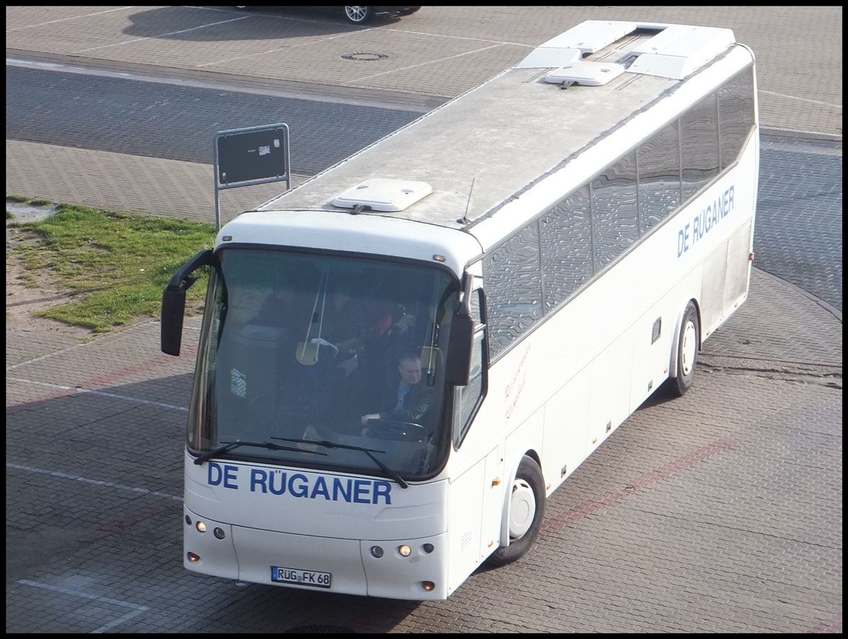 Bova Futura von De R�ganer aus Deutschland im Stadthafen Sassnitz.