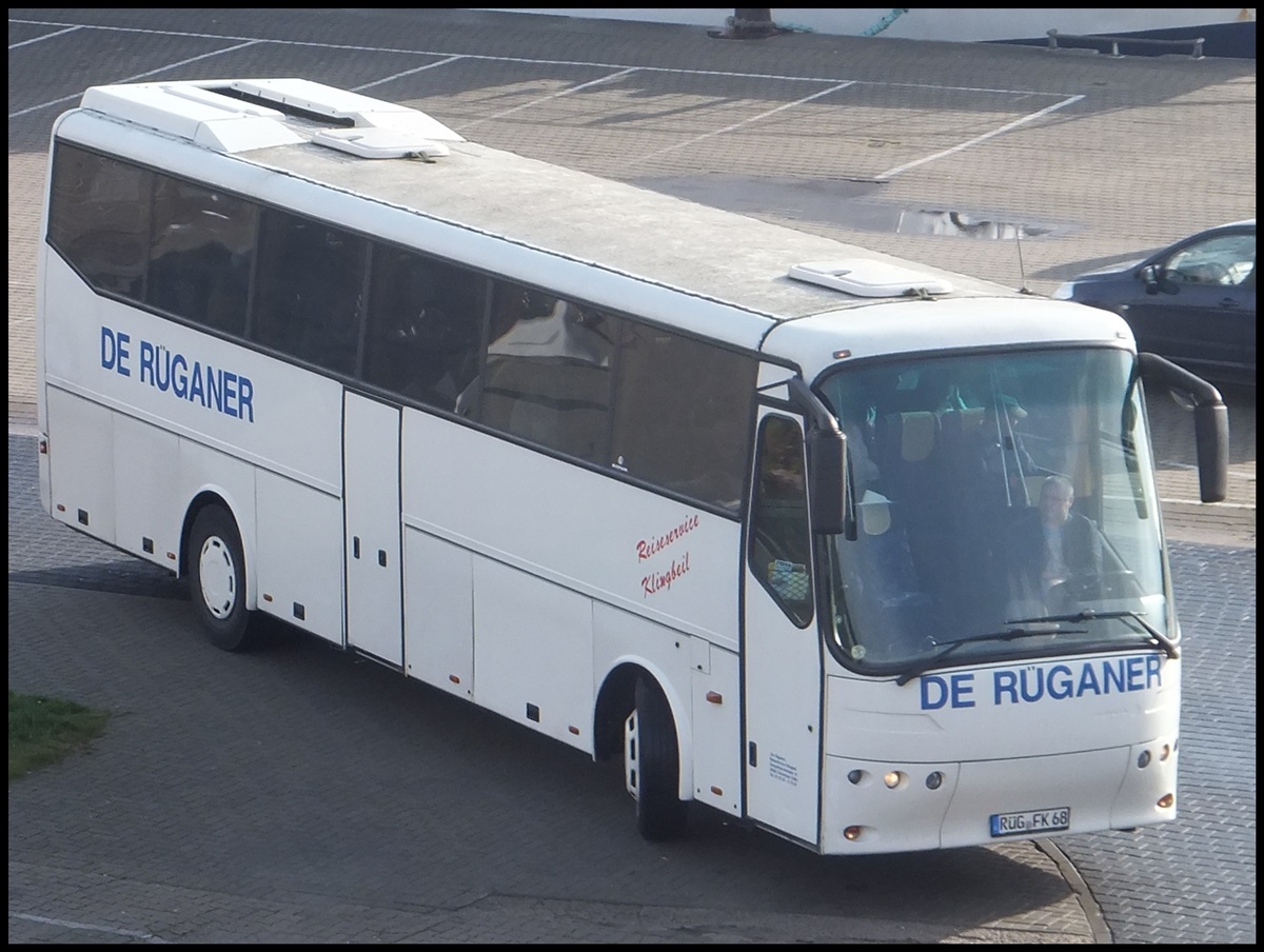 Bova Futura von De R�ganer aus Deutschland im Stadthafen Sassnitz.