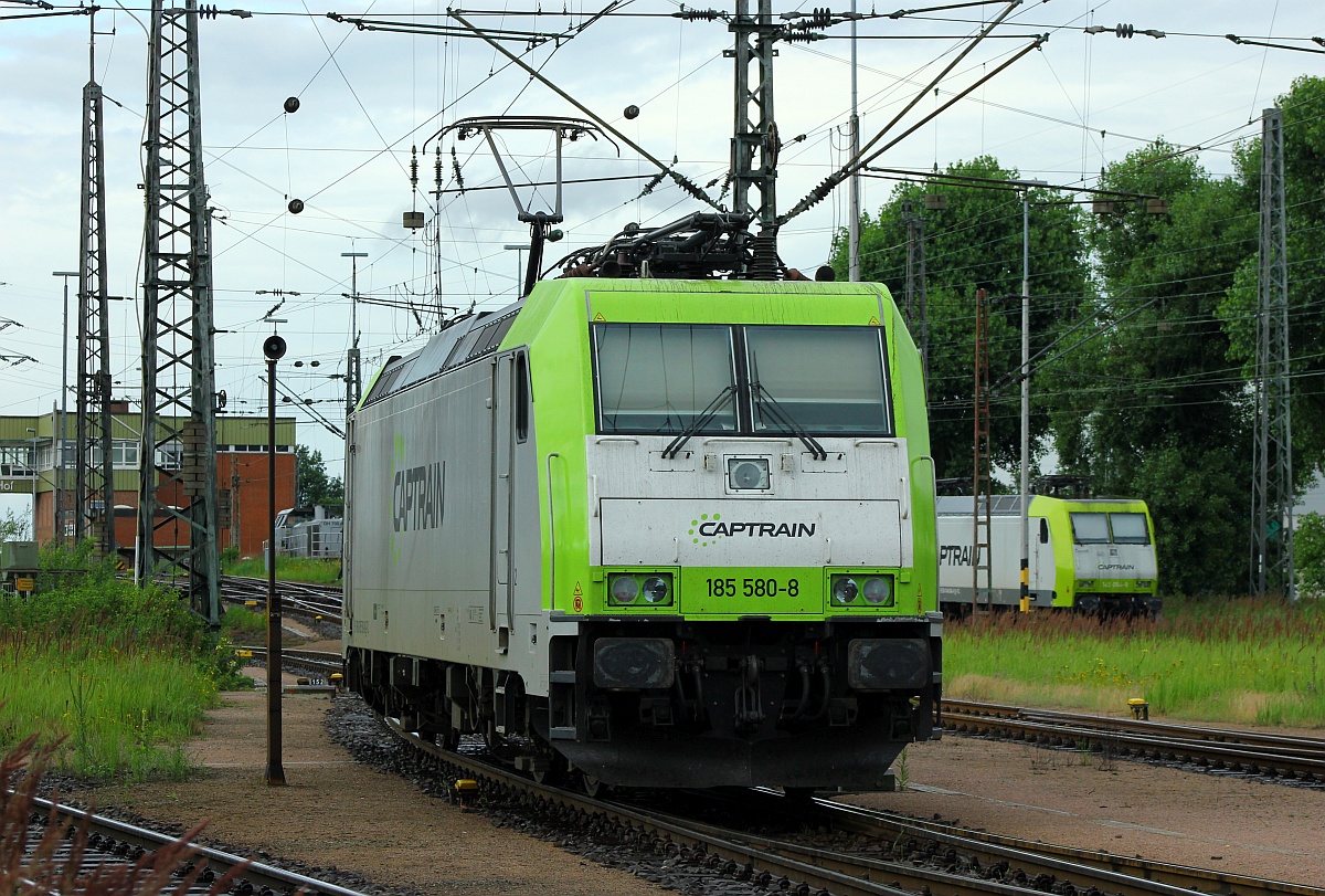 Captrain 185 580-8 Hohe Schaar 02.07.2016