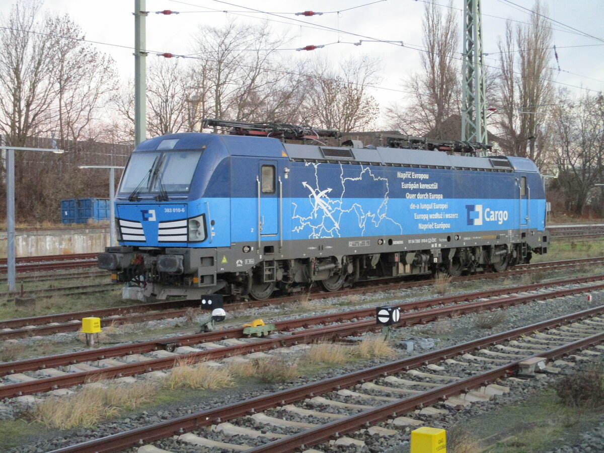 CDC 383 010,am 03.Januar 2023,in Bergen/Rügen.