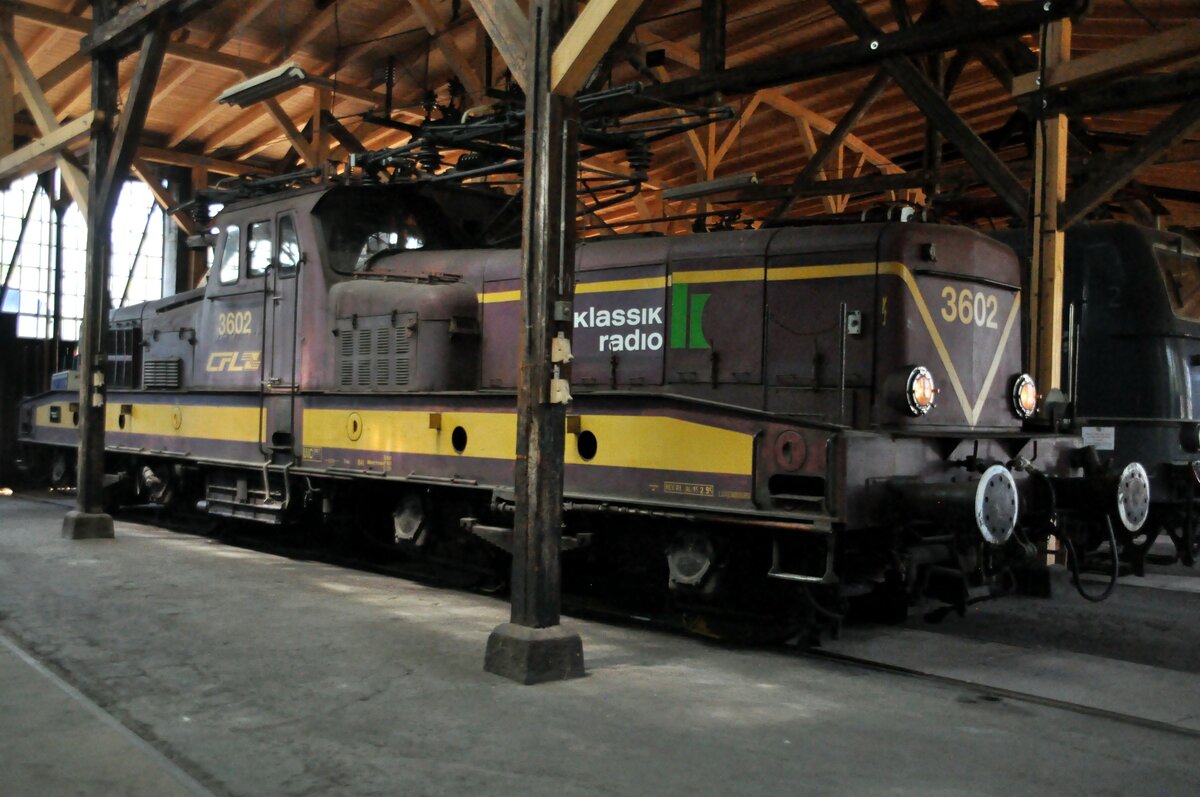 CFL 3602 im Bahnpark Augsburg am 26.06.2022.