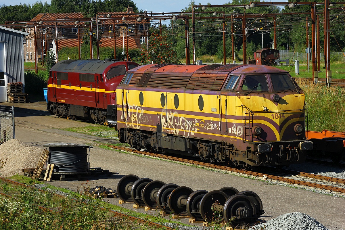 CFL Cargo 1814 und CFL MX 1023(9286 002 1023-3 DK-CFLCD) Pattburg/DK 16.08.2016