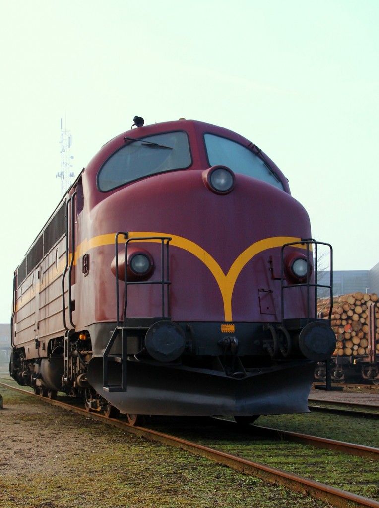 CFL Cargo Litra MY 1146(9286 0021 146-2 DK-CFLCA)stand heute morgen abgestellt im Gbf Padborg/DK. 04.03.2014