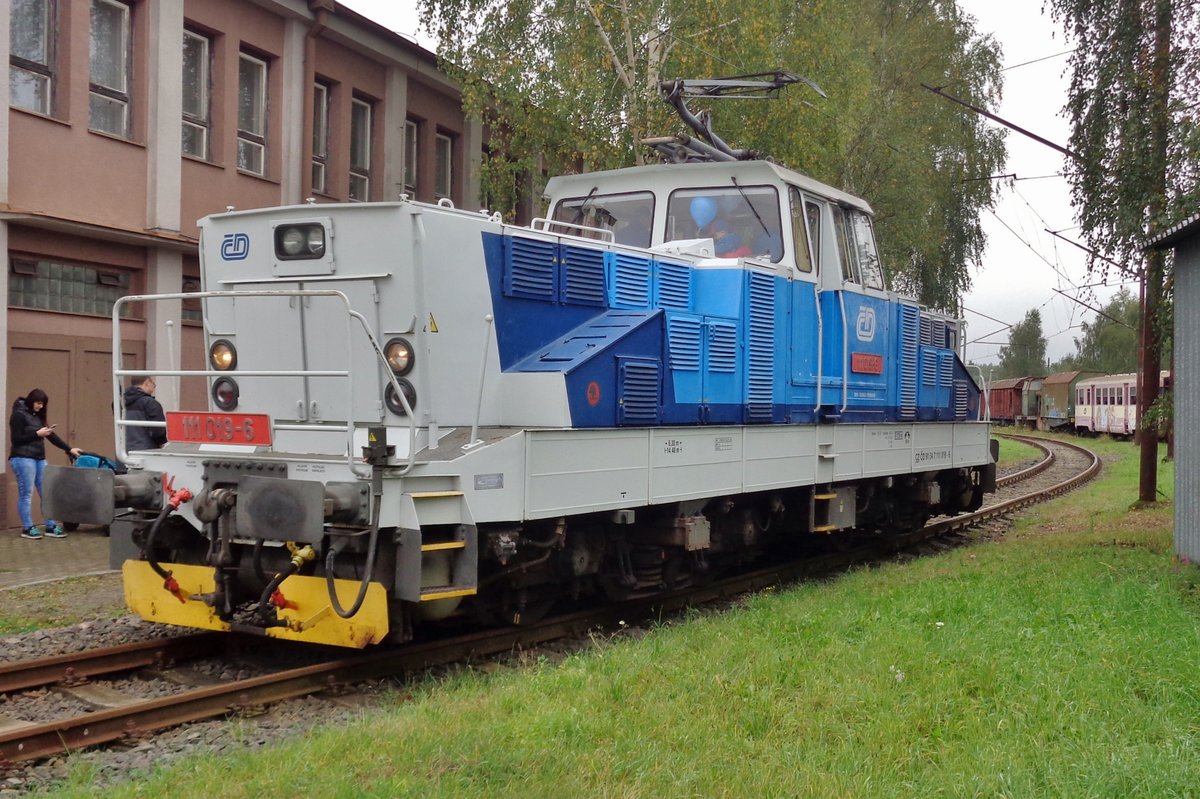 Das Bw Ceske Trebova hat am 24 September 2017 Offen Tur Tag und ihr Fotograf war dabei, ebenso 111 019, fr Fherestandsmitfahrten.