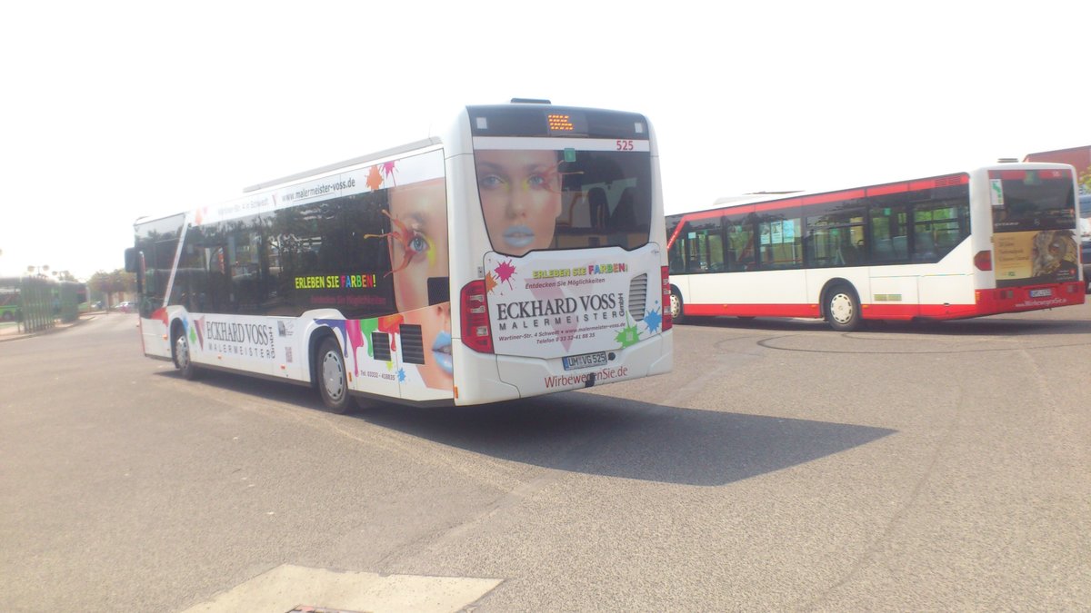 ....das Heck des Citaro LE �..... UM LE 520 