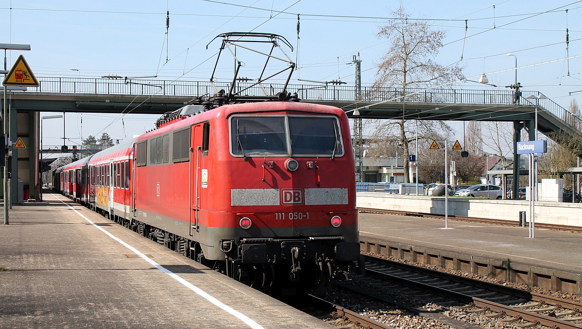 DB 111 050-1 Backnang 25.03.2017