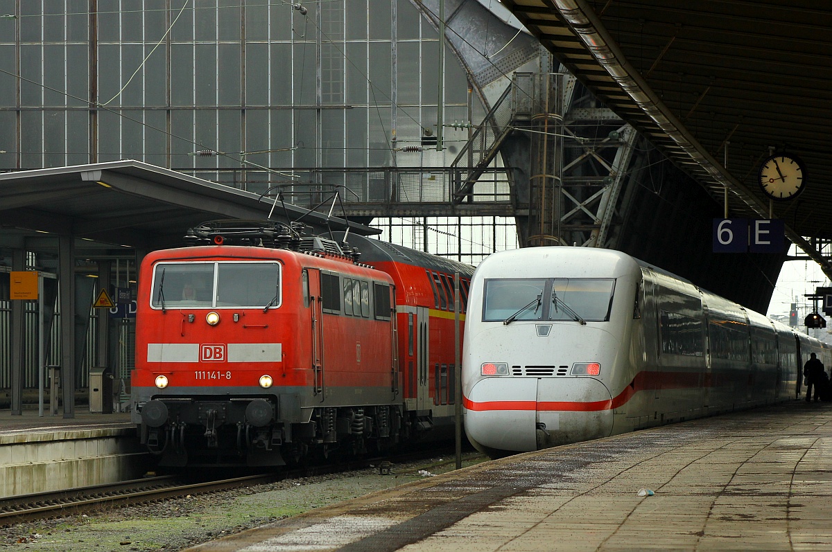 DB 111 141-8 Bremen Hbf 26.02.16