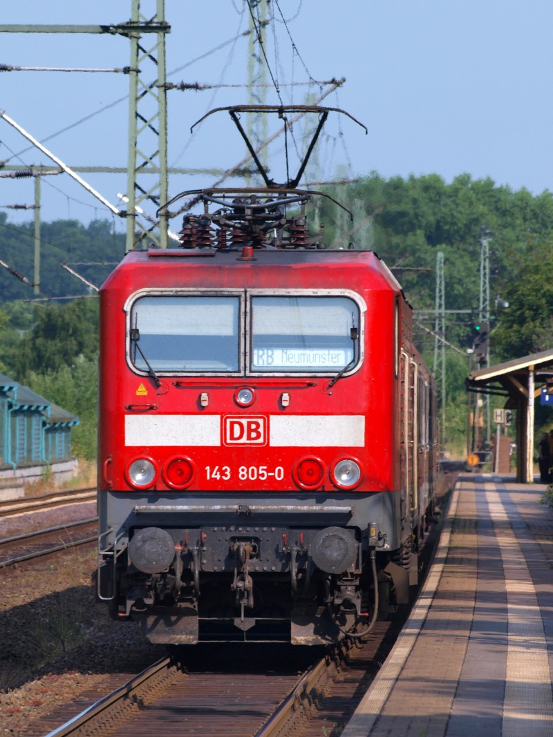 DB 143 805-0, ++11/2015 Opladen, Schleswig 09.07.2010