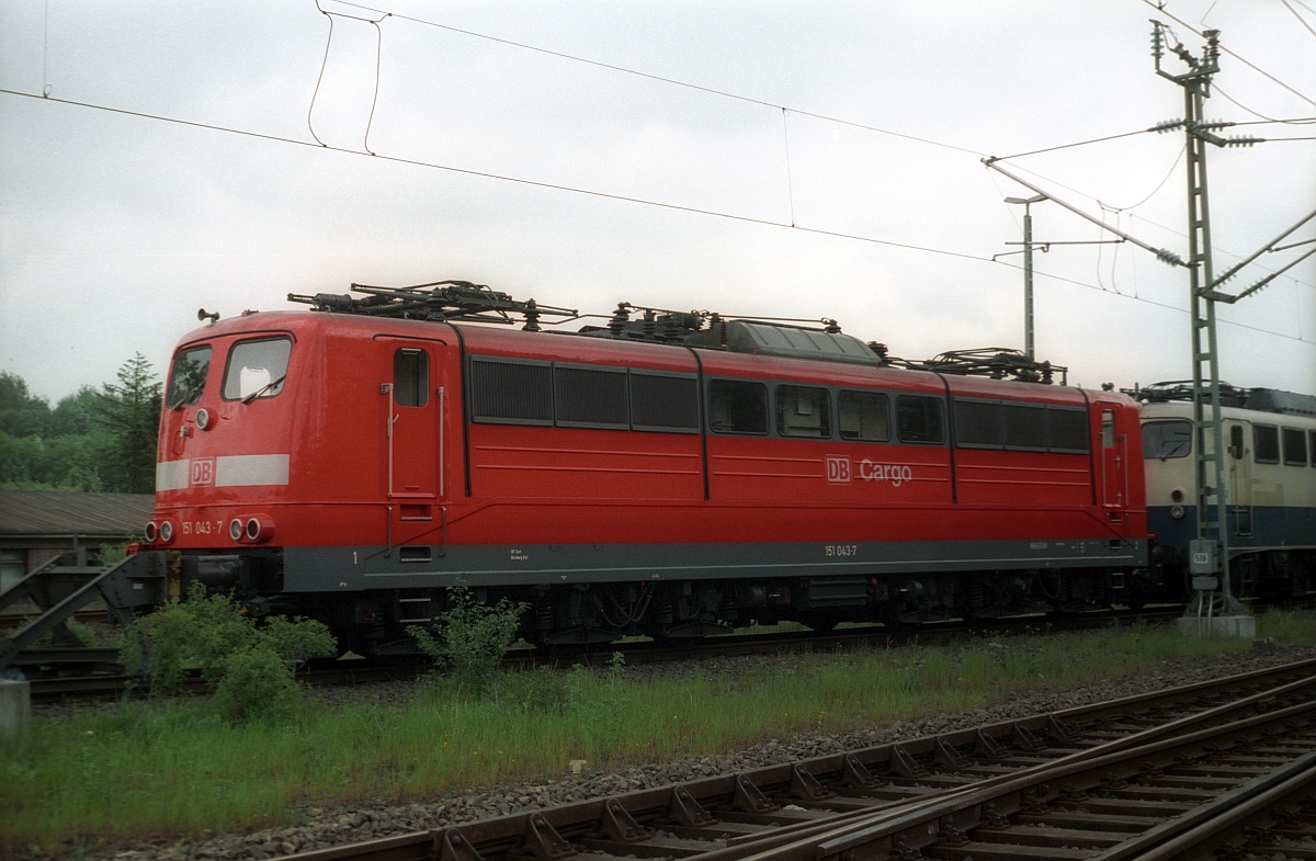 DB 151 022-1 Flensburg Bahnhof 1999 (D.S)